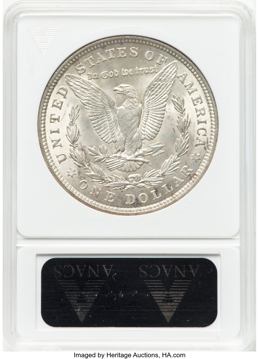 1921 $1  Morgan, Infrequent Reeding, VAM-13 VG8 thumbnail 6
