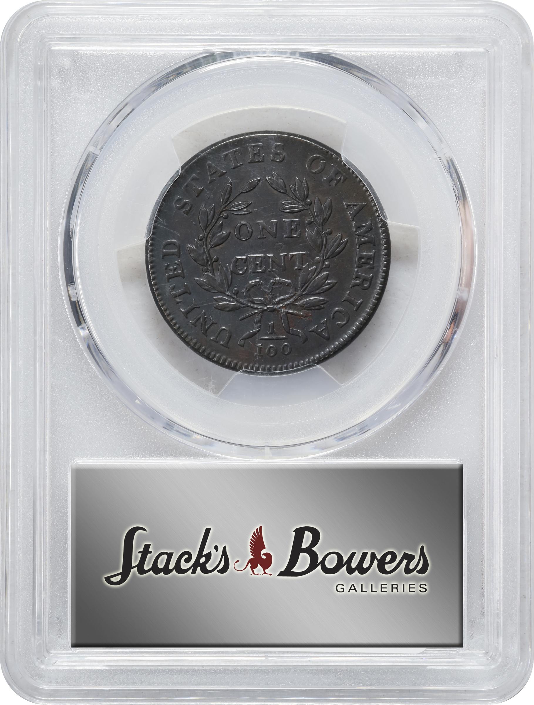 image for: 1800 Draped Bust Cent. S-212, B-20. Rarity-3. AU Details--Tooled (PCGS).