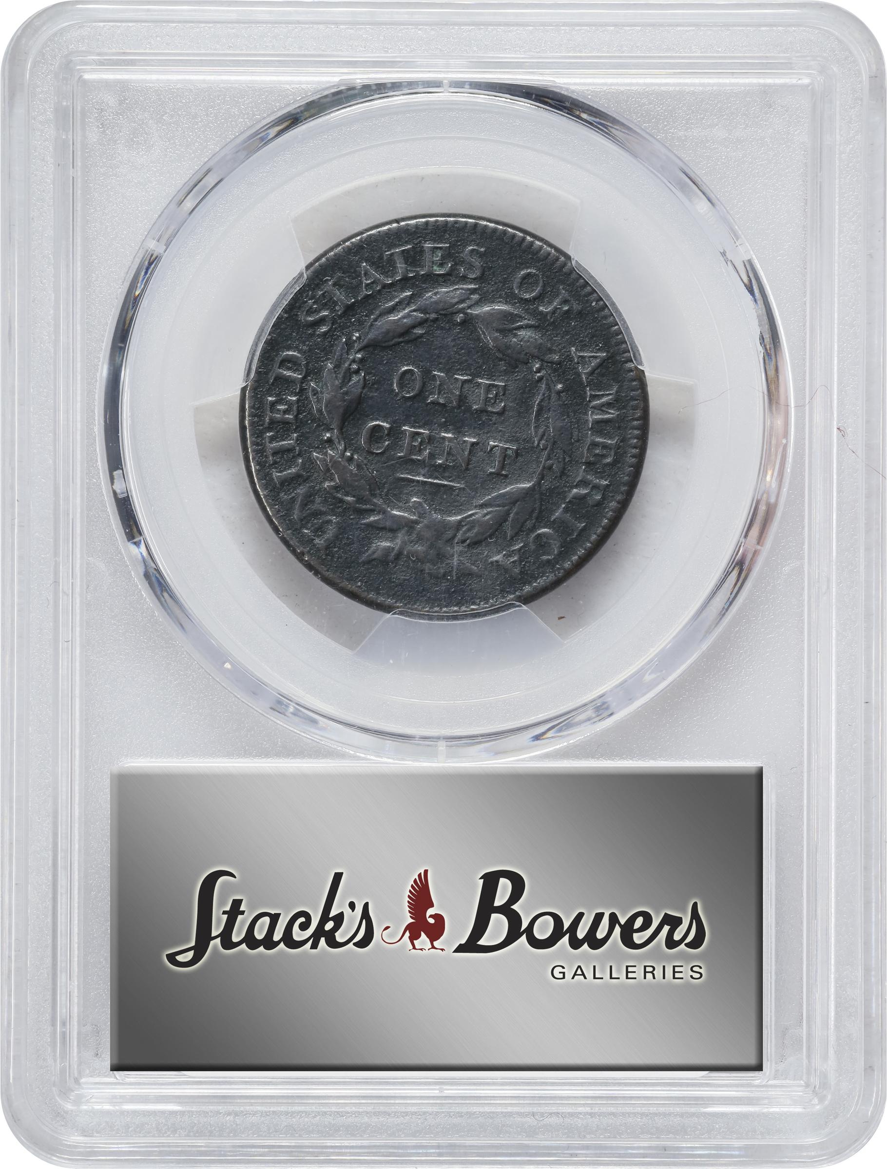 image for: 1813 Classic Head Cent. S-292, B-2. Rarity-2. EF Details--Environmental Damage (PCGS).