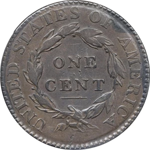 image for: 1814 Classic Head Cent. S-295, B-2. Rarity-1. Plain 4. Fine Details--Environmental Damage (PCGS).