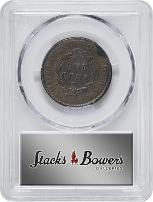 image for: 1814 Classic Head Cent. S-295, B-2. Rarity-1. Plain 4. Fine Details--Environmental Damage (PCGS).