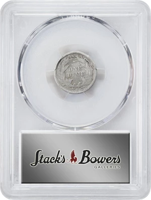 image for: 1861-S Liberty Seated Dime. VF Details--Cleaned (PCGS).