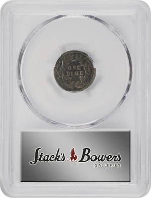 image for: 1864 Liberty Seated Dime. Fortin-102a. Rarity-5. EF Details--Cleaned (PCGS).