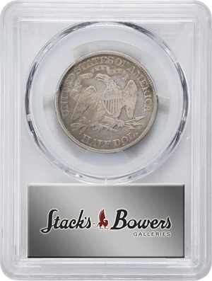 image for: 1885 Liberty Seated Half Dollar. Fine Details--Cleaned (PCGS).