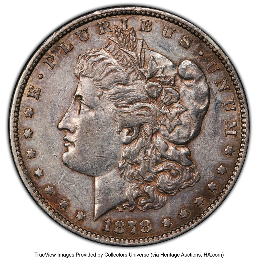 image for: 1878-S $1 Long Arrow Shaft, VAM-59, XF40 PCGS. A Top 100 Variety. PCGS Population: (8/12 and 0/0+)....