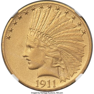 image for: 1911 $10 JD-1, Low R.5, PR64+ NGC....