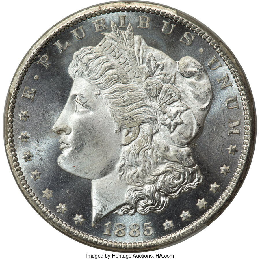 1885-CC $1 MS