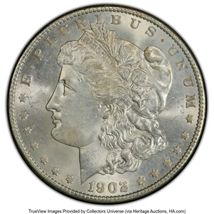 image for: 1902-O $1 Doubled Ear, VAM-54, MS64 PCGS. A Hit List 40 Variety. PCGS Population: (6/6 and 1/1+)....