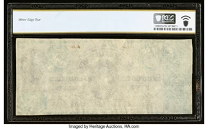 image for: CT33/250 $5 1861 Contemporary Counterfeit PCGS Banknote Choice AU 58....