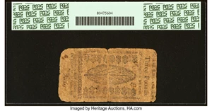 image for: New Jersey April 12, 1757 £3 PCGS Apparent Very Good 10....