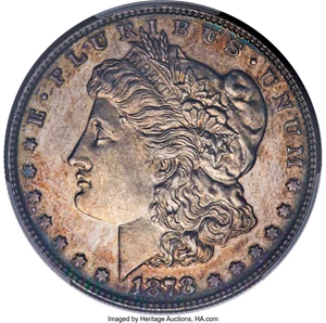 image for: 1878 8TF $1 PR63 PCGS. VAM-14.8....