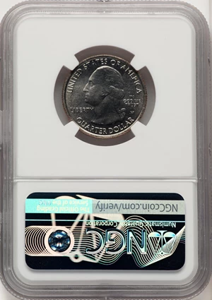 image for: 2019-W 25C San Antonio Missions, First "W" Mint Mark Quarters, First Releases, Great American Coin Hunt MS67 NGC. Ex: Amer...