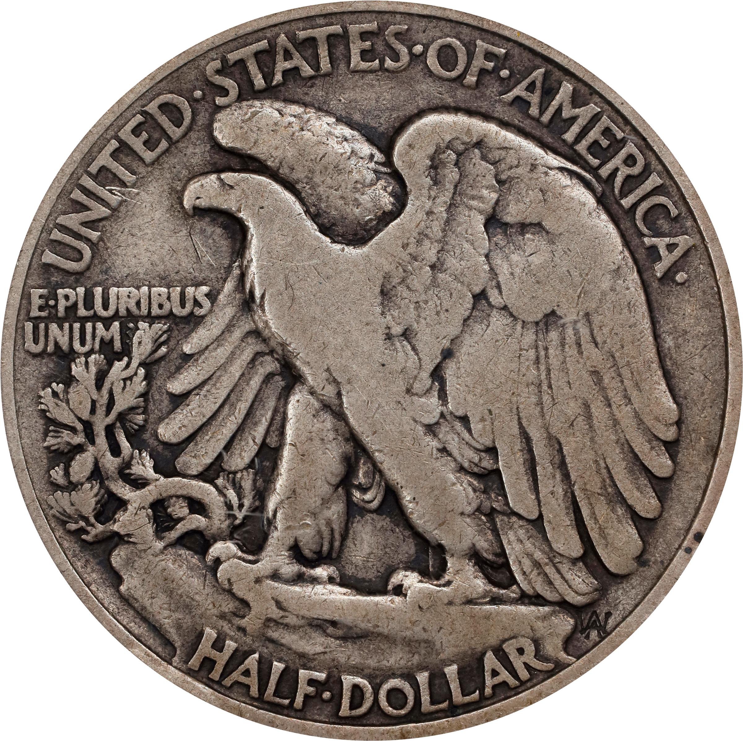 1916 S Walking Liberty Half Dollar Mint State (MS) Pricing 1916 S Walking Liberty Half Dollar Mint State (MS) Pricing