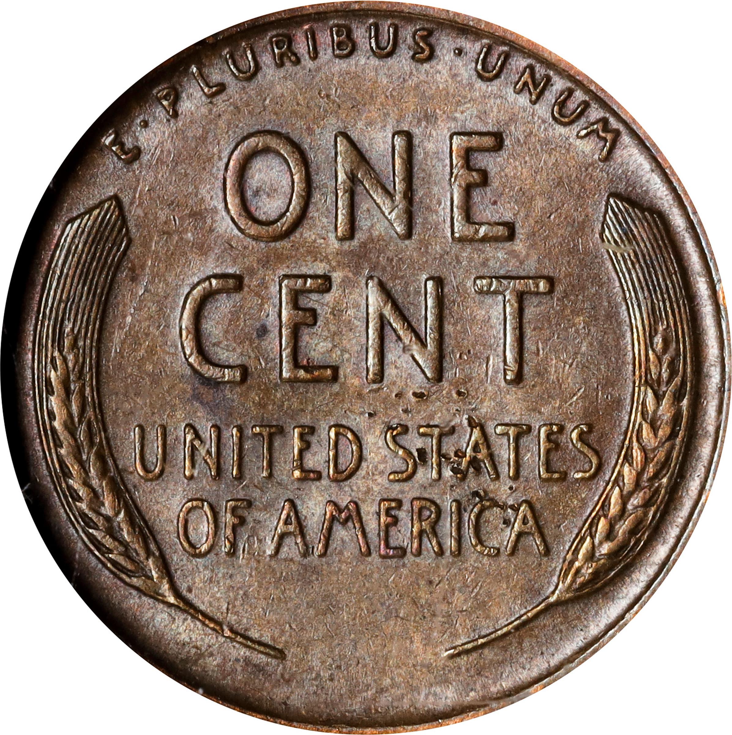 image for: 1944-D/S Lincoln Cent. FS-512. AU-55 BN (NGC).