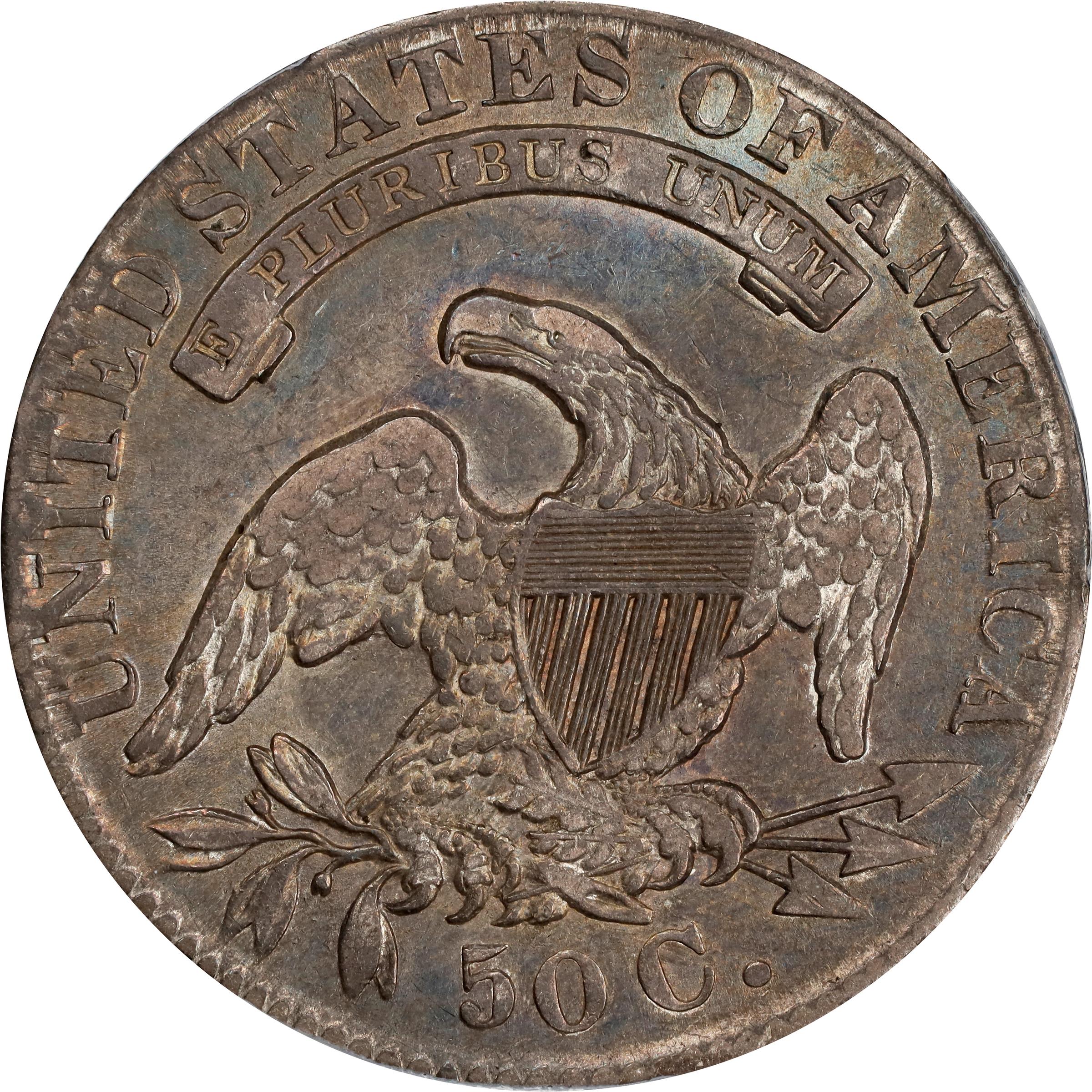 image for: 1833 Capped Bust Half Dollar. O-101. Rarity-1. EF-45 (PCGS). CAC.