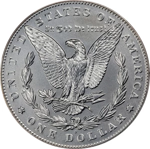 image for: 2021-D Silver Dollar Anniversary Coin. Morgan. First Day of Issue. MS-69 (PCGS).