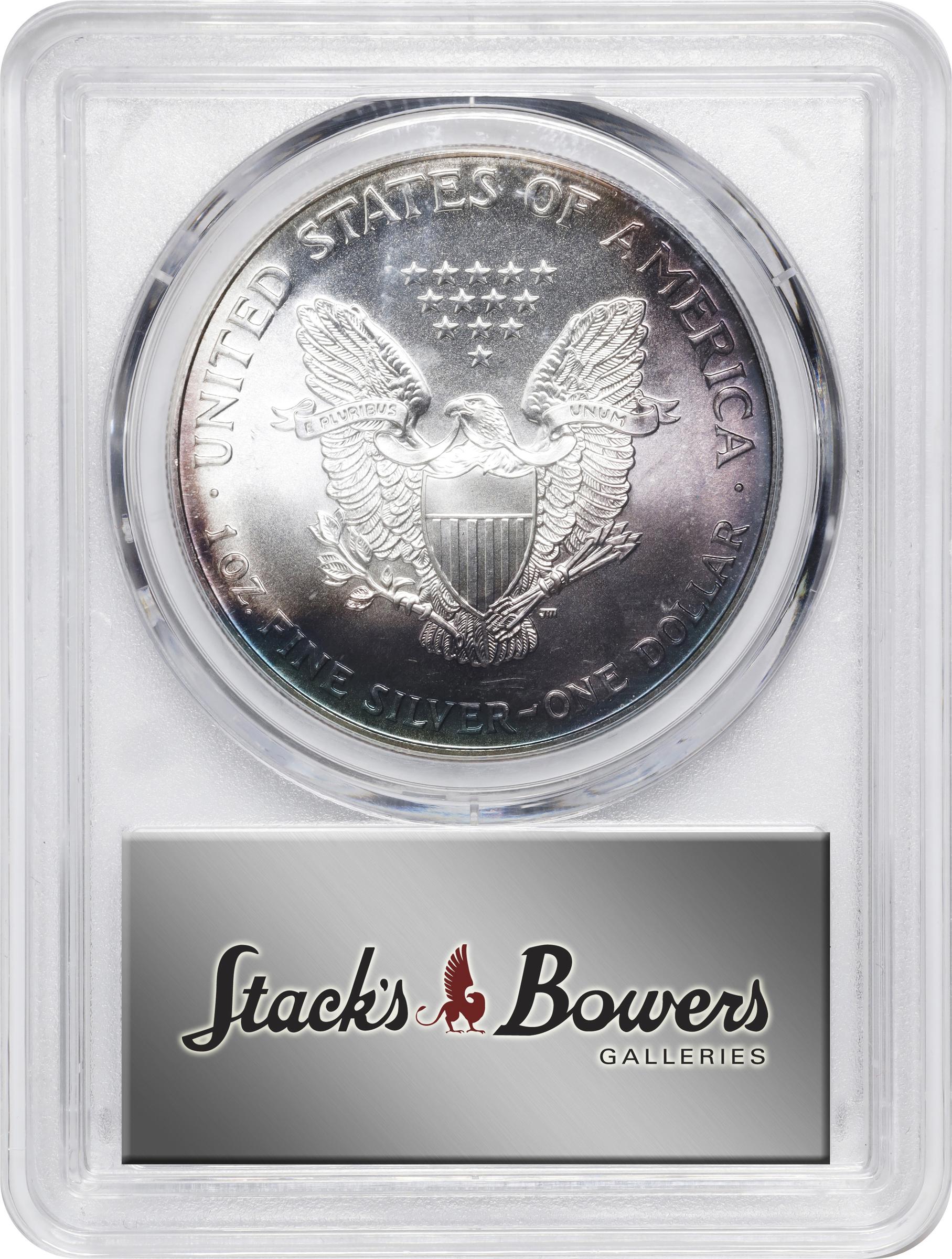 Silver Eagle 1995年発行 銀貨 1ドル 1995 $1 Silver Eagle (Regular Strike) Silver Eagles - PCGS