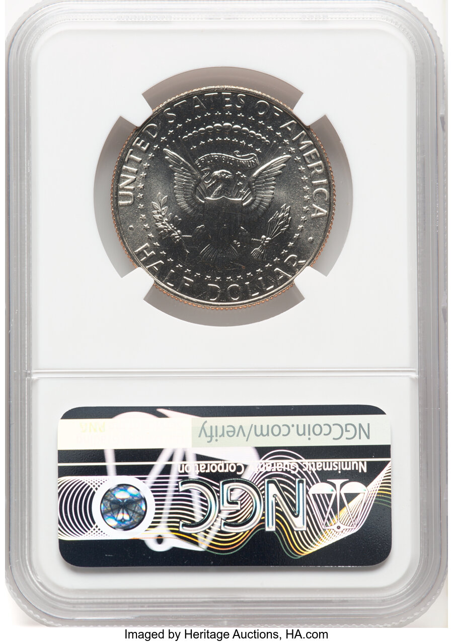 image for: 1997-D 50C MS67 NGC. NGC Census: (77/5).  ...