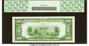 image for: Fr. 1870-A $20 1929 Federal Reserve Bank Note. PCGS Gem New 66PPQ....