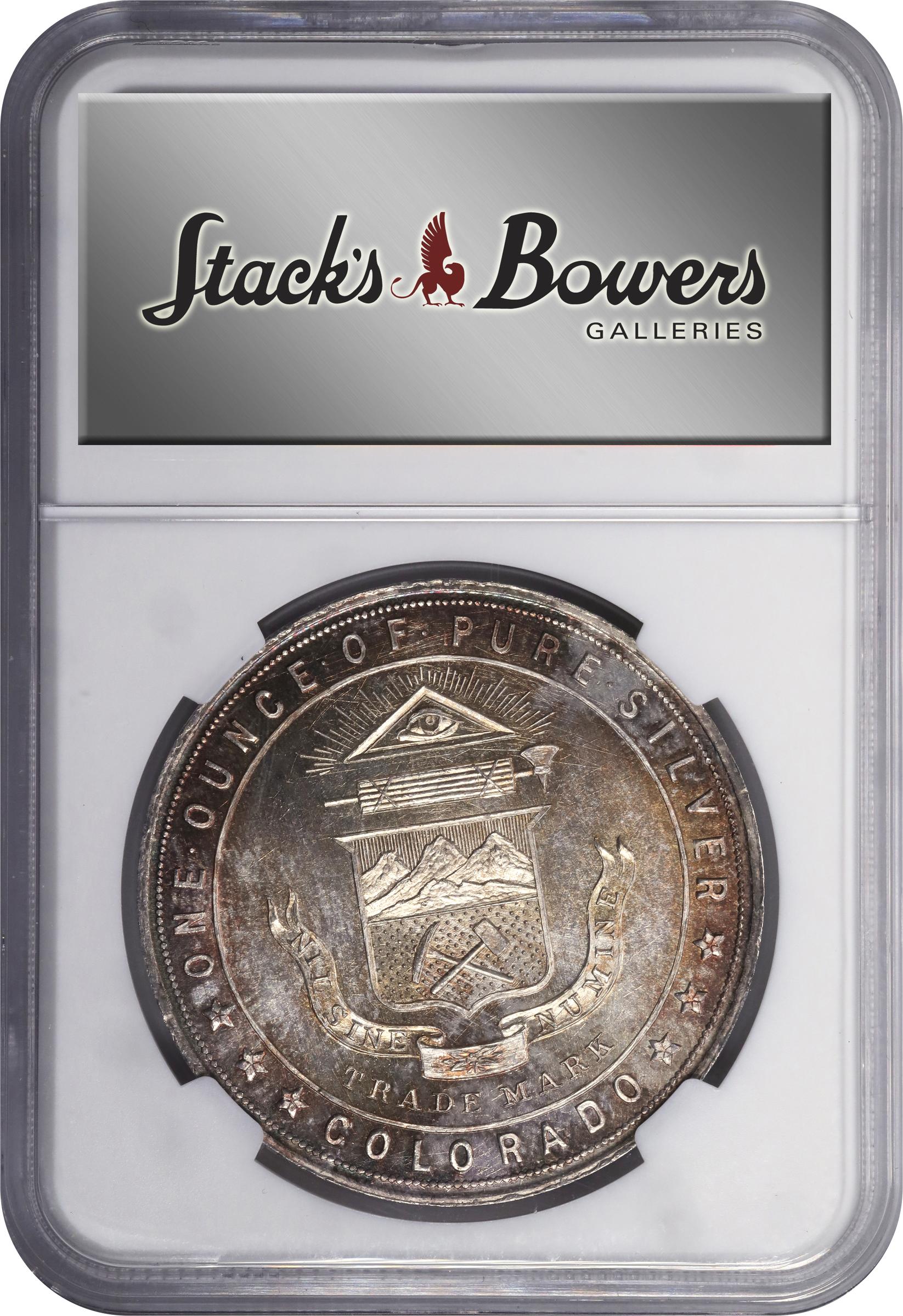 image for: 1933 Colorado's "Century of Progress" Dollar. Type IV. HK-870. Rarity-3. Silver. MS-67 (NGC).