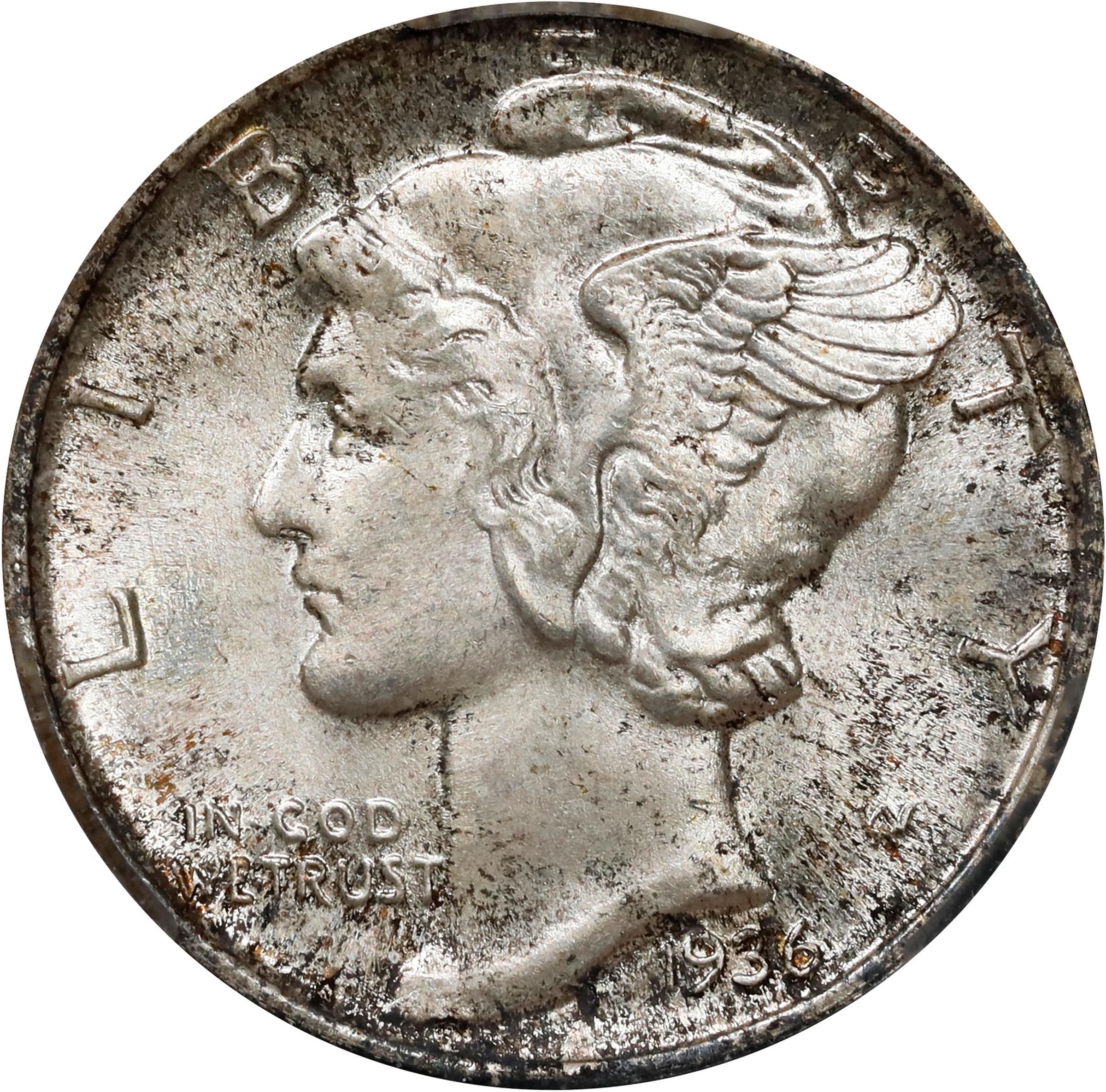 1936 10c MS FB