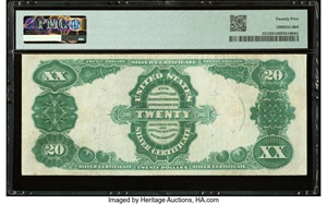 image for: Fr. 321 $20 1891 Silver Certificate PMG Very Fine 25....