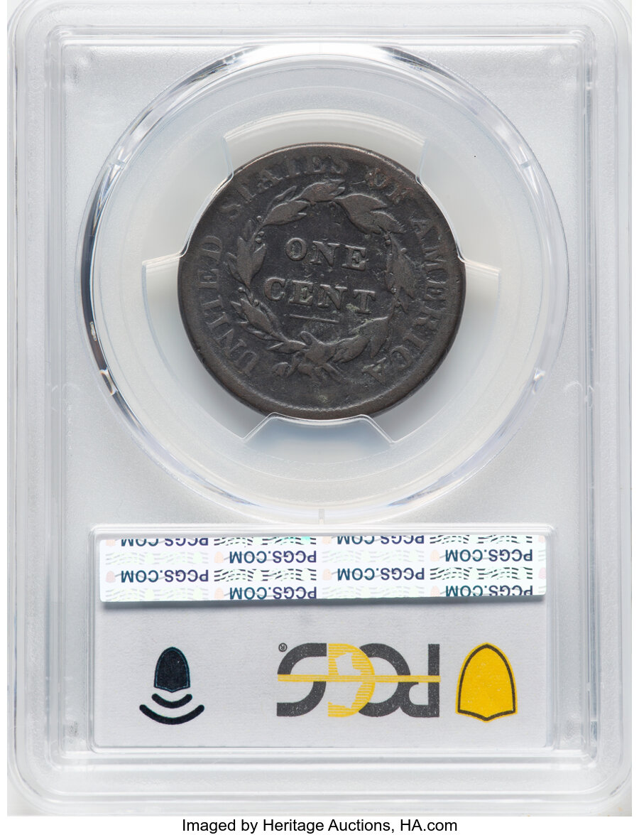 image for: 1812 1C Small Date, S-290, B-2, R.1, Good 4 PCGS. PCGS Population: (15/363).  Mintage 1,075,500....