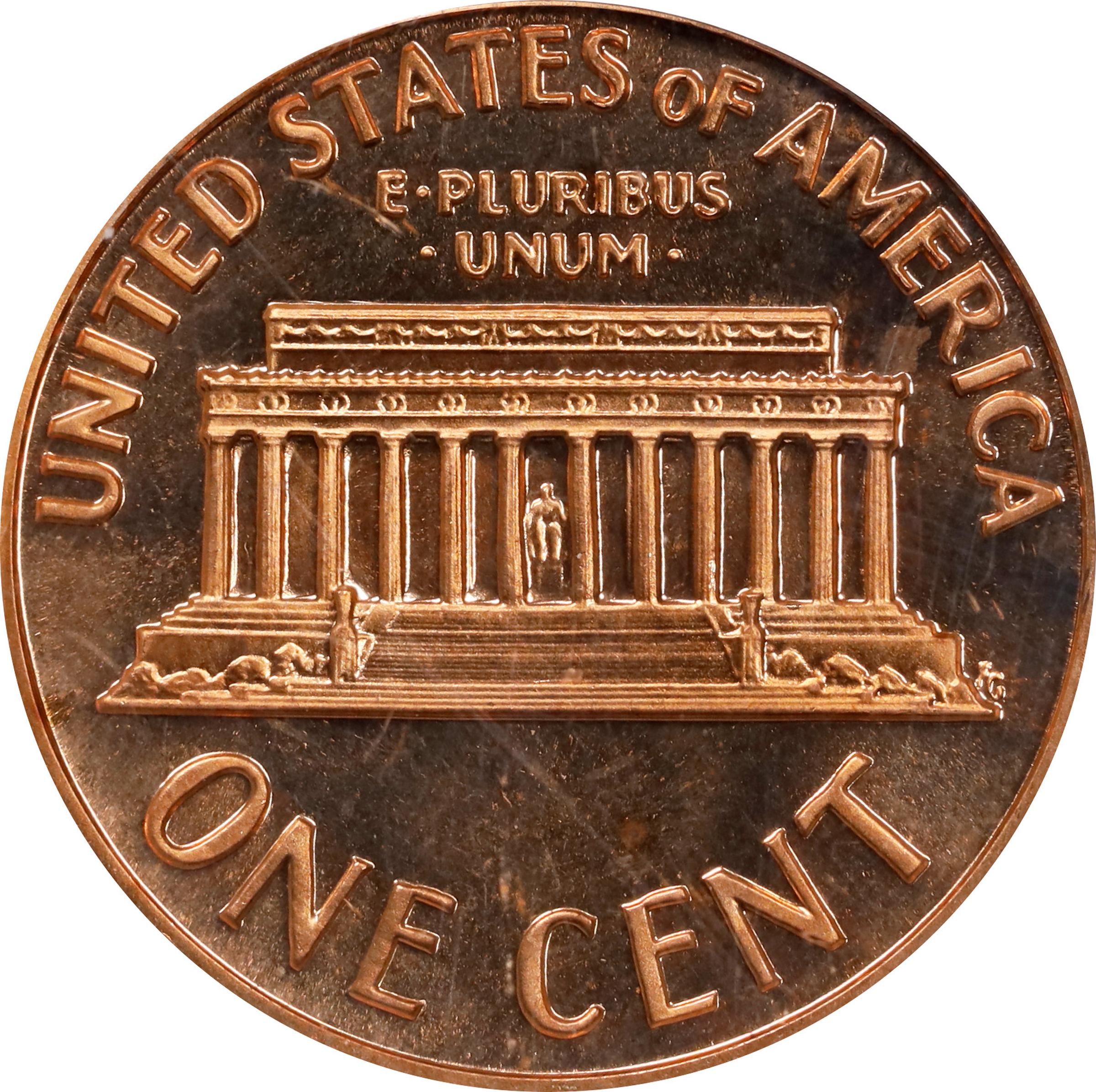 image for: 1970-S Lincoln Cent. FS-1402. Small Date. Proof-67 RD (ANACS).
