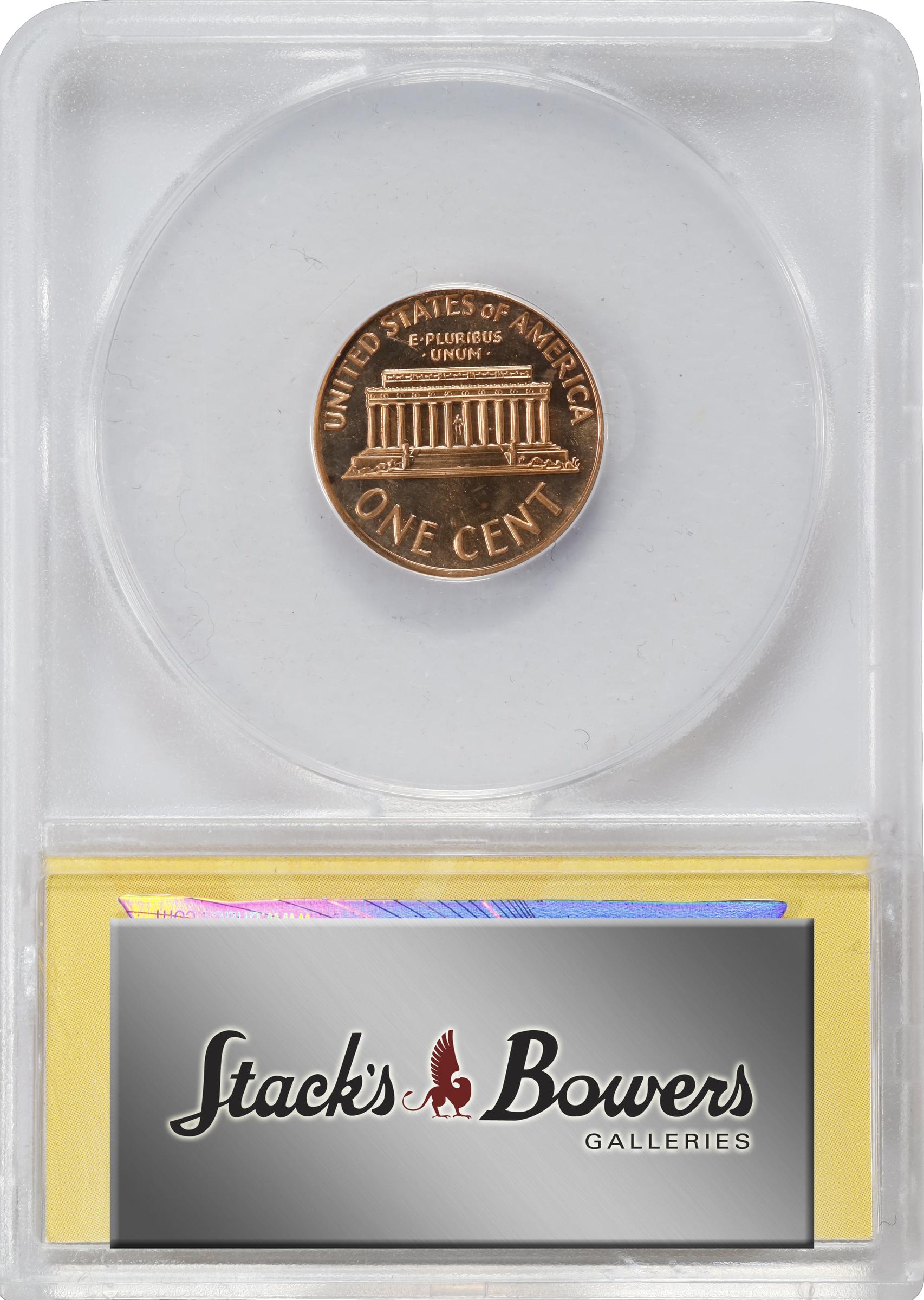 image for: 1970-S Lincoln Cent. FS-1402. Small Date. Proof-67 RD (ANACS).