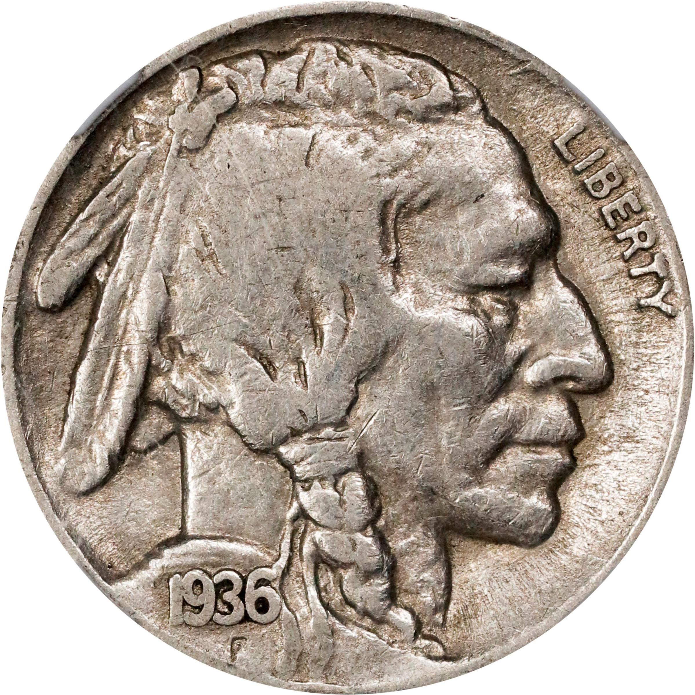 image for: 1936-S/S Buffalo Nickel. FS-501. VF-25 (NGC).