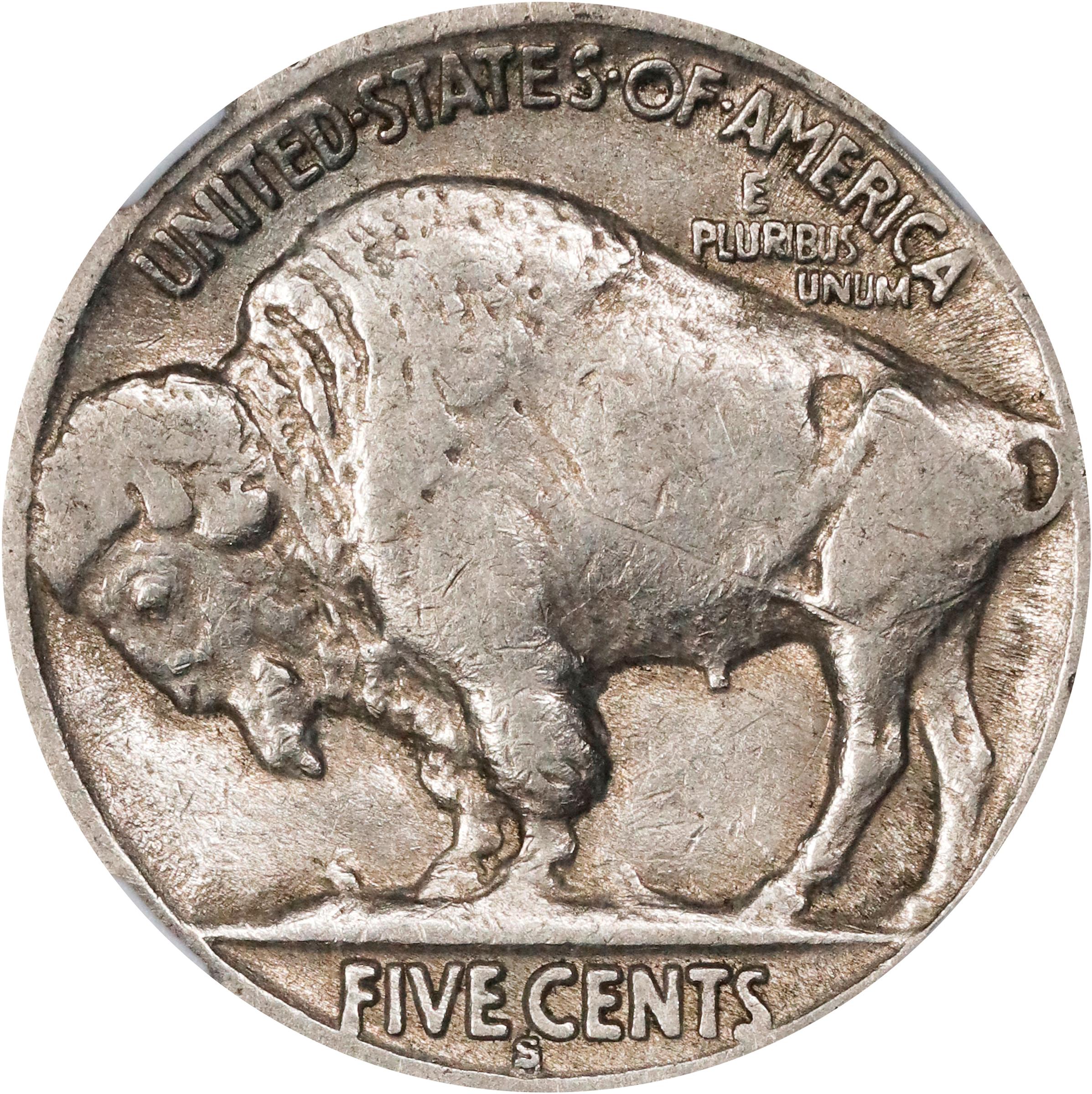 image for: 1936-S/S Buffalo Nickel. FS-501. VF-25 (NGC).