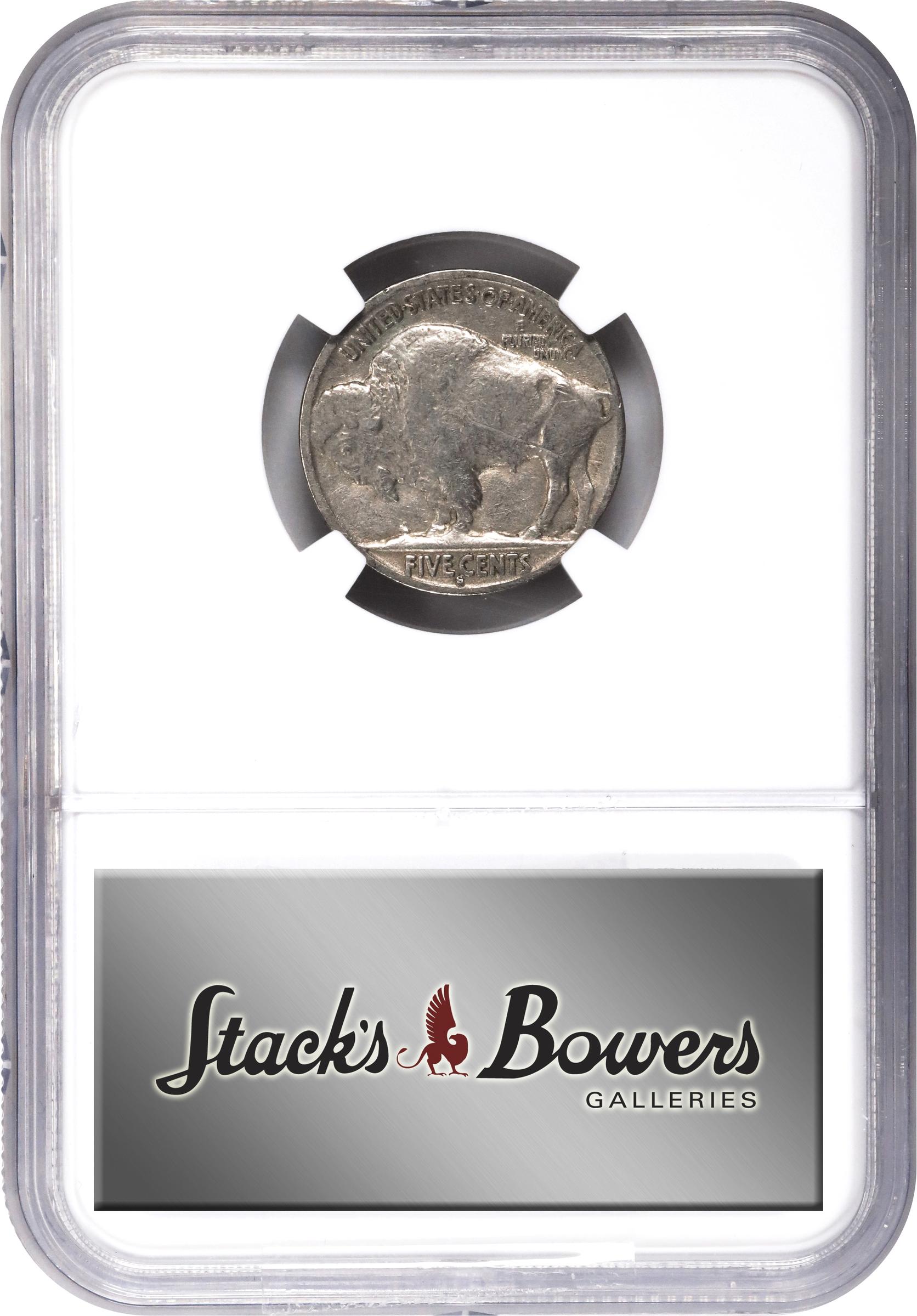 image for: 1936-S/S Buffalo Nickel. FS-501. VF-25 (NGC).