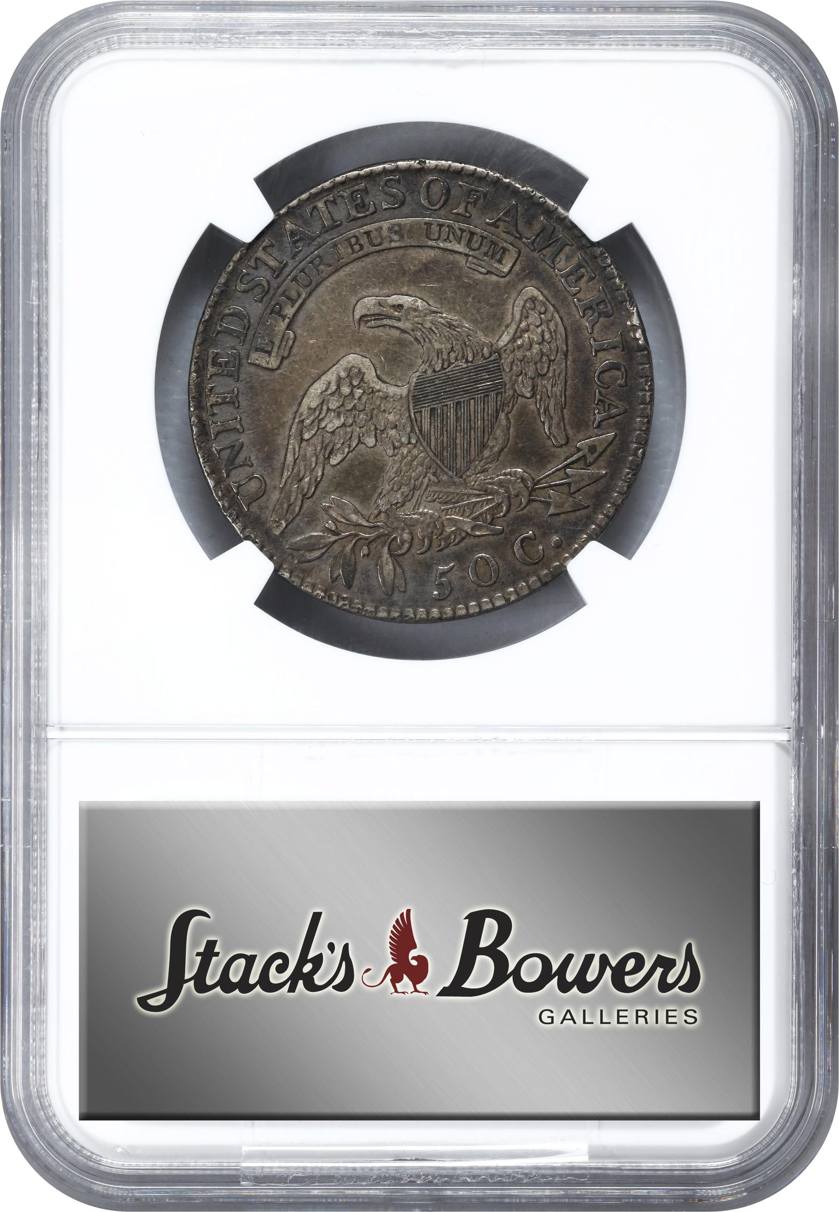 image for: 1818 Capped Bust Half Dollar. O-109. Rarity-2. EF-45 (NGC).