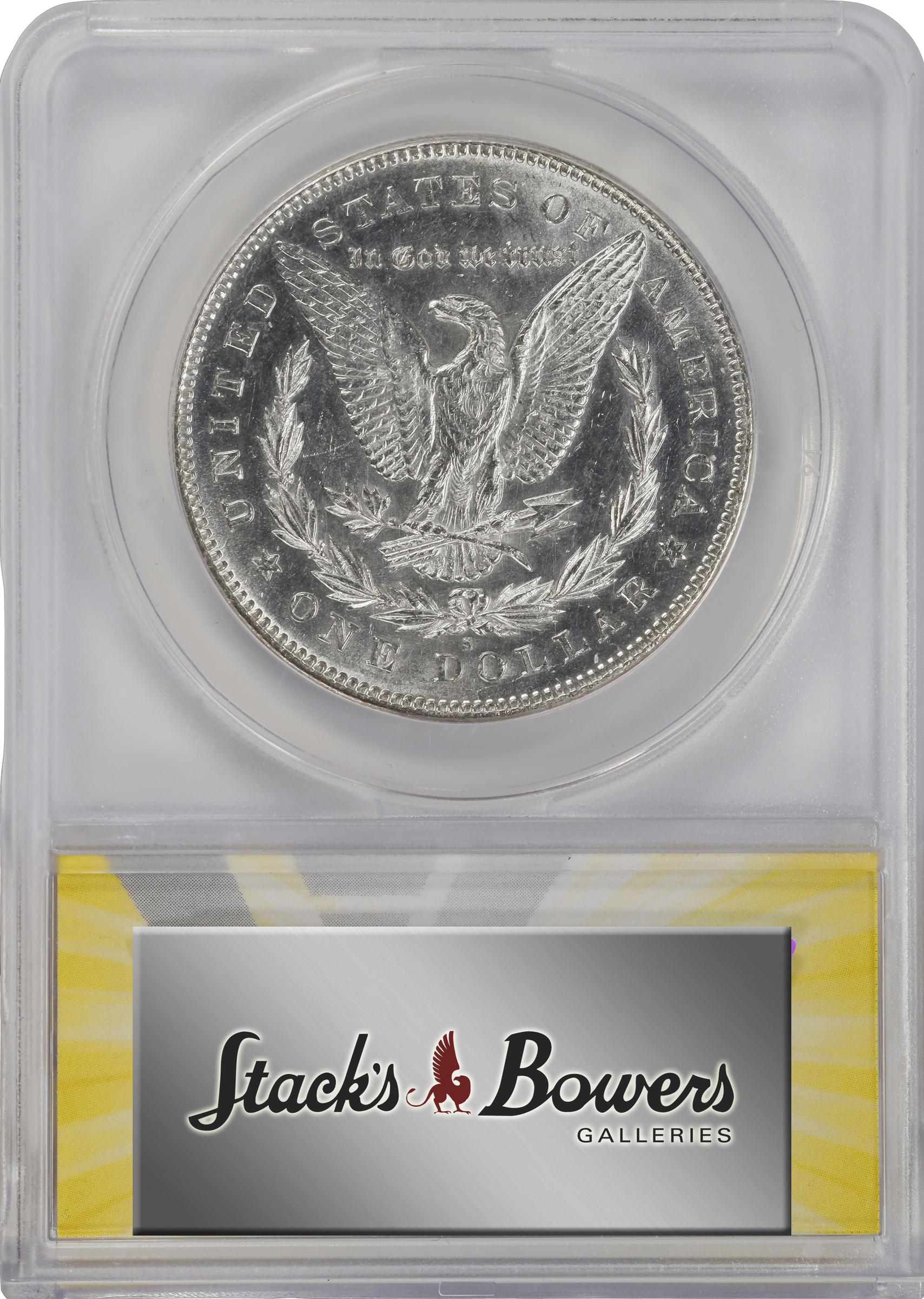 image for: 1878-S Morgan Silver Dollar. VAM-17A. Hit List 40. Denticle Clash. MS-61 PL (ANACS).