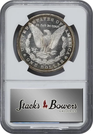 image for: 1880-CC Morgan Silver Dollar. MS-65 DPL (NGC).