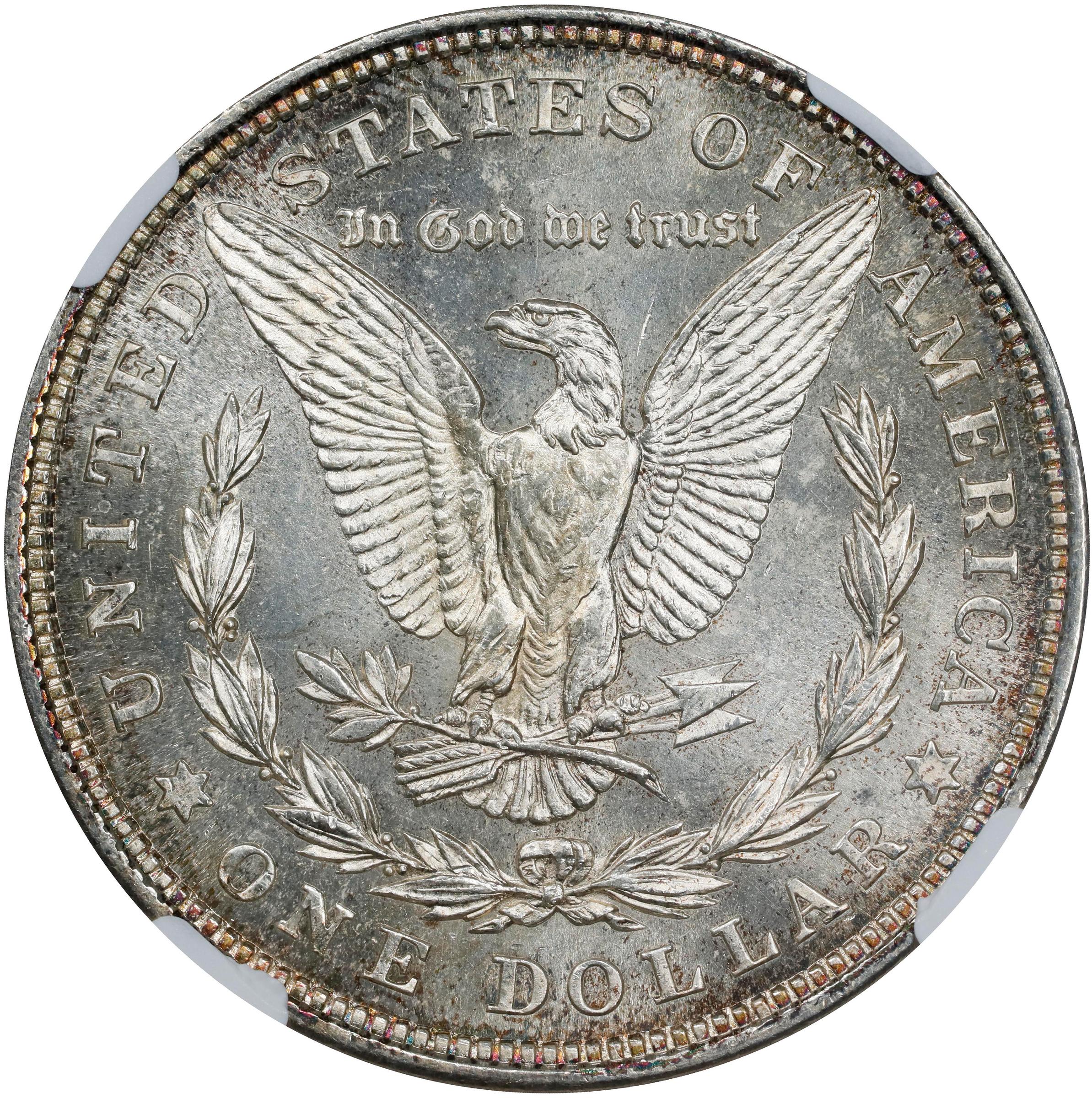 1921 $1  Morgan MS DMPL MS64 DMPL thumbnail 6