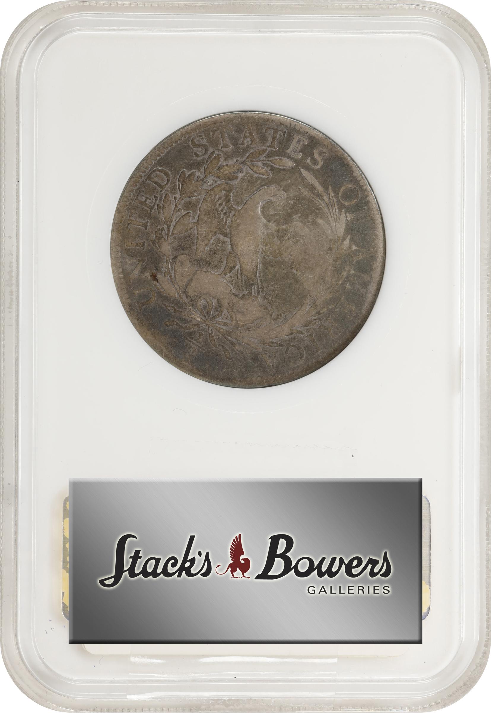 image for: 1796 Draped Bust Half Dollar. Small Eagle. O-102, T-2. Rarity-5+. 16 Stars. VG-8 (NGC). OH.