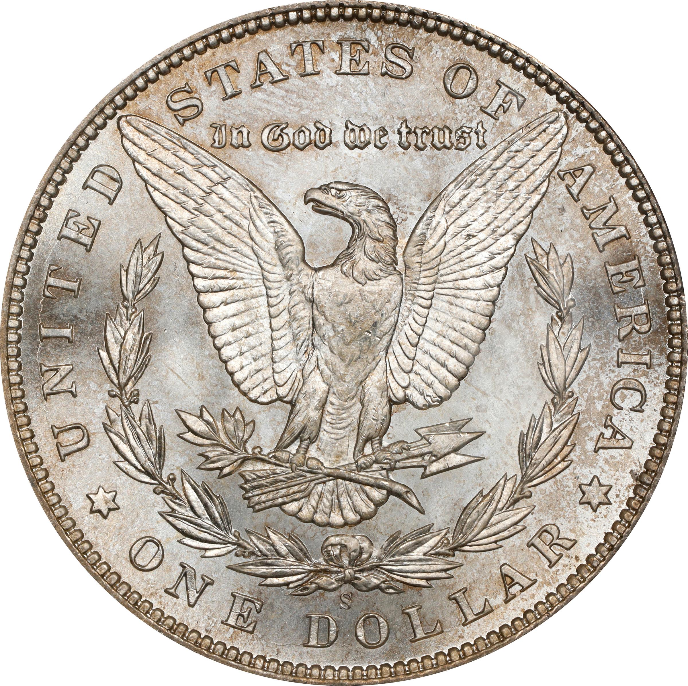 1895-S $1 MS65 CAC thumbnail 2