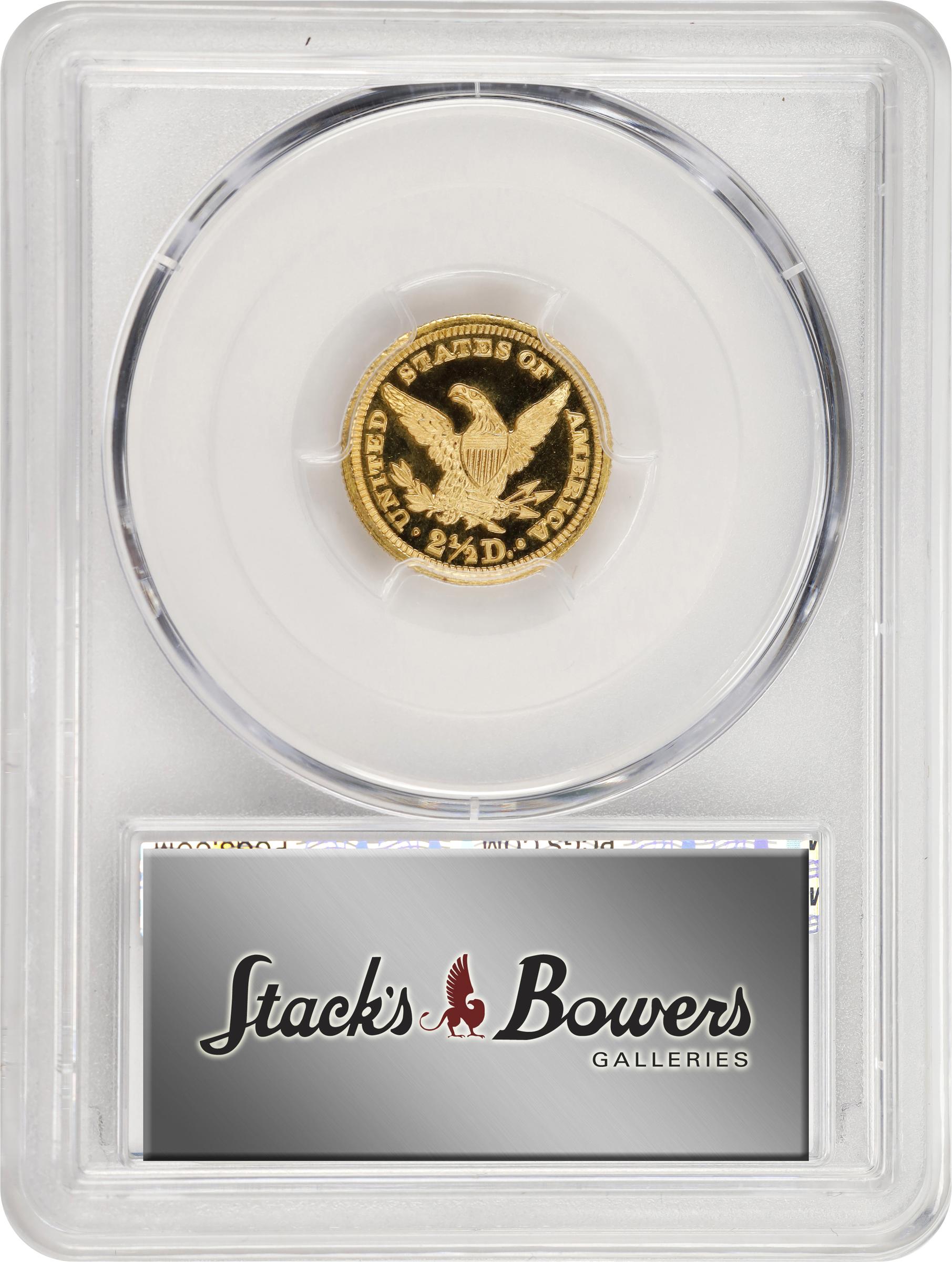 image for: 1898 Liberty Head Quarter Eagle. JD-1. Rarity-4. Proof-66+ Deep Cameo (PCGS). CAC. CMQ.