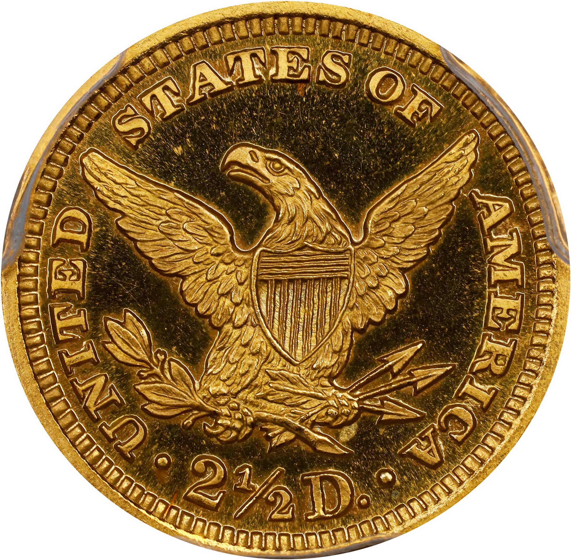 image for: 1898 Liberty Head Quarter Eagle. JD-1. Rarity-4. Proof-66 Cameo (PCGS). CAC. CMQ.