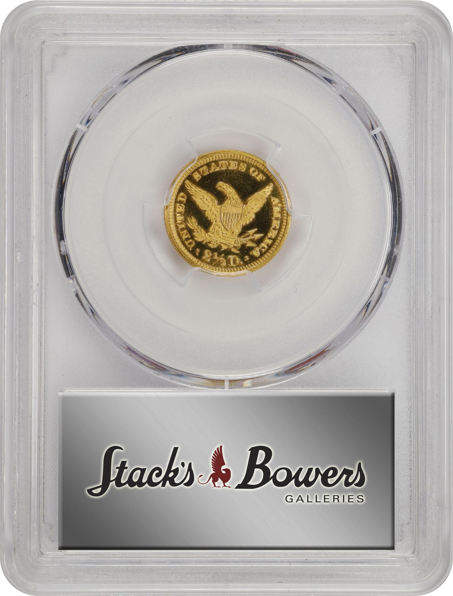 image for: 1898 Liberty Head Quarter Eagle. JD-1. Rarity-4. Proof-66 Cameo (PCGS). CAC. CMQ.