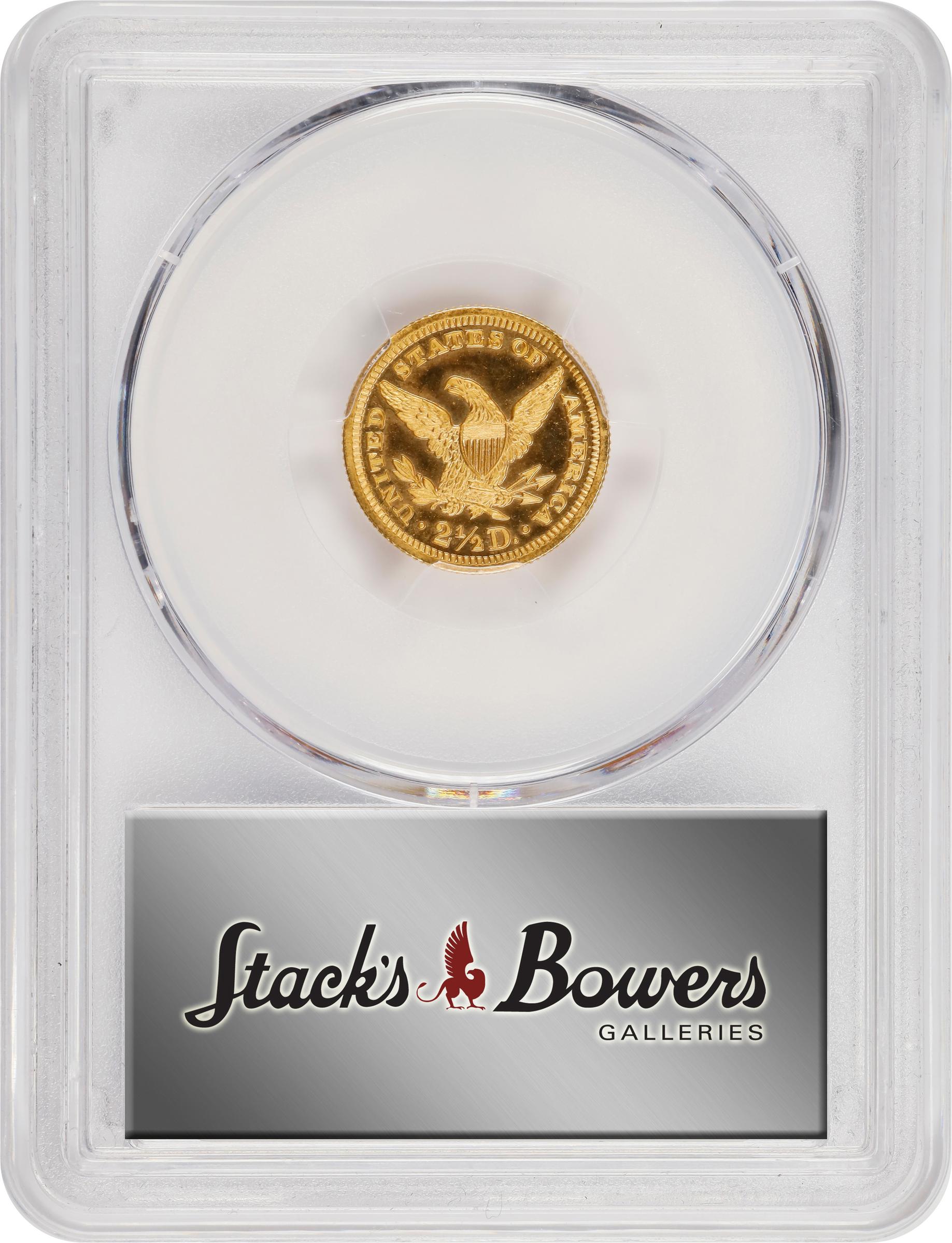 image for: 1906 Liberty Head Quarter Eagle. JD-1. Rarity-4. Proof-66 (PCGS). CAC.