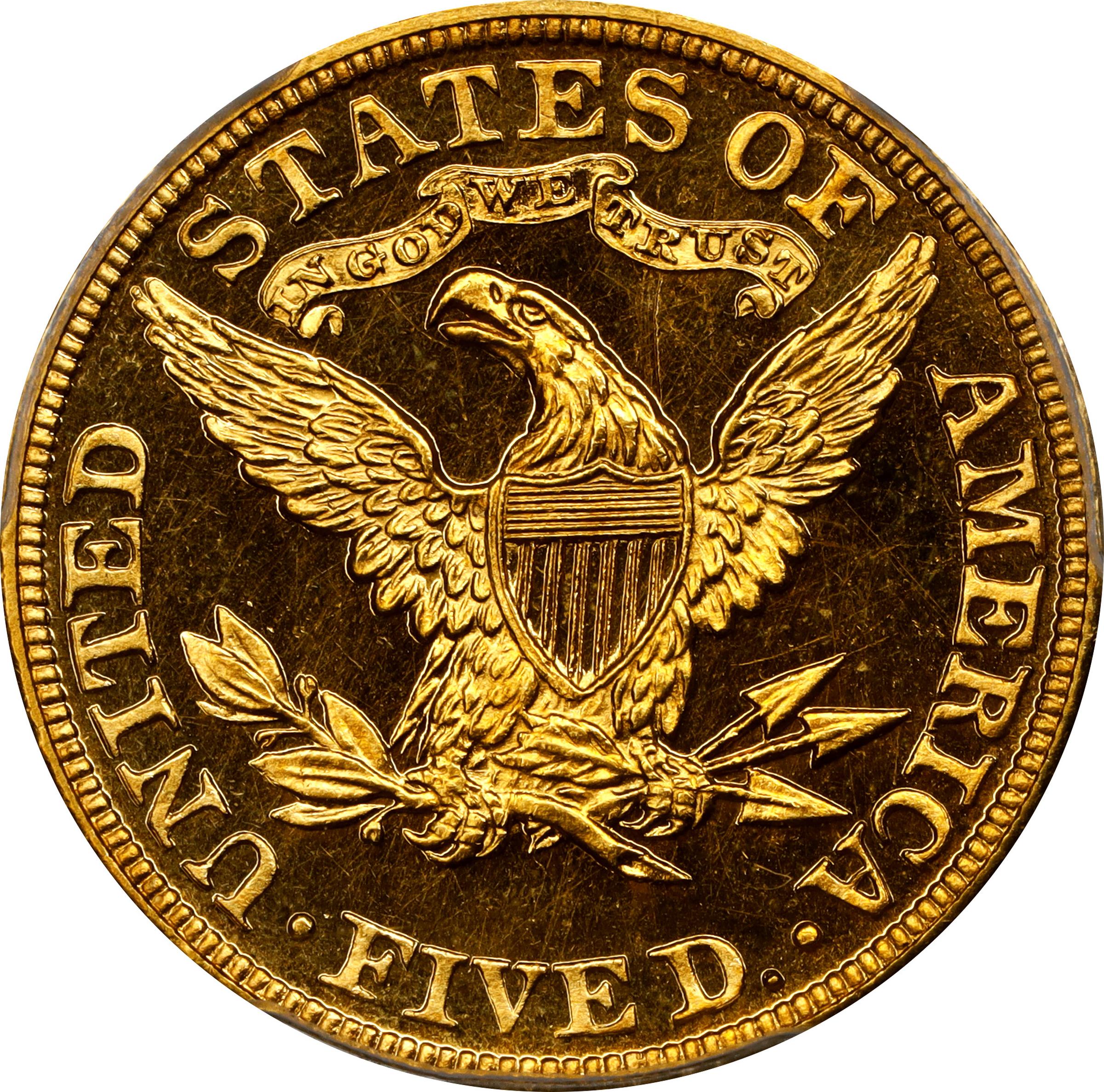 image for: 1888 Liberty Head Half Eagle. JD-1. Rarity-5+. Proof-65 Deep Cameo (PCGS). CAC. CMQ.