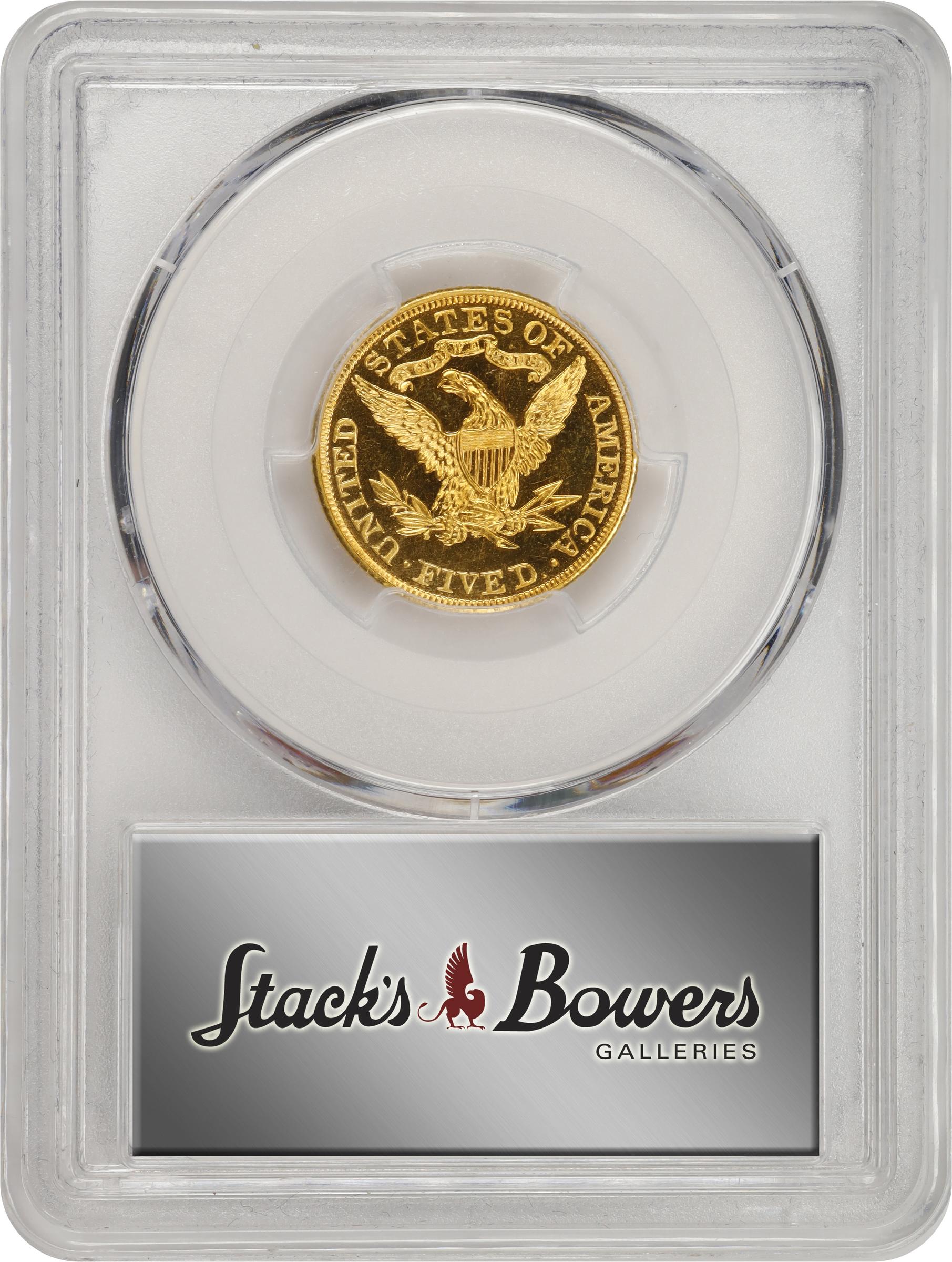 image for: 1888 Liberty Head Half Eagle. JD-1. Rarity-5+. Proof-65 Deep Cameo (PCGS). CAC. CMQ.