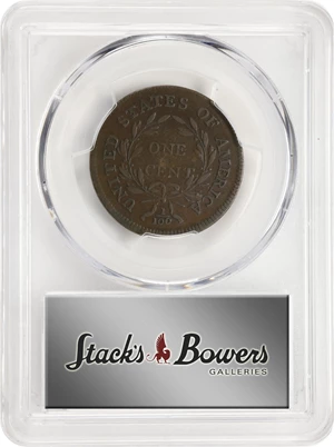 image for: 1796 Liberty Cap Cent. S-81, B-2. Rarity-3. VF-20 (PCGS).