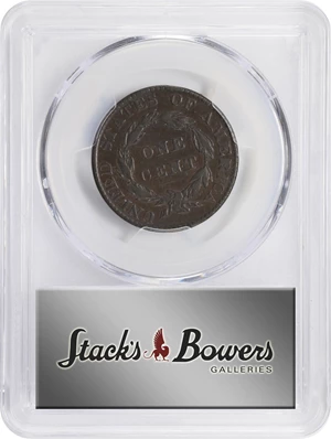 image for: 1823/2 Matron Head Cent. N-1. Rarity-2. VF-30 (PCGS).