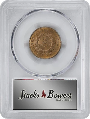 image for: 1869 Two-Cent Piece. MS-65 RD (PCGS). CAC.