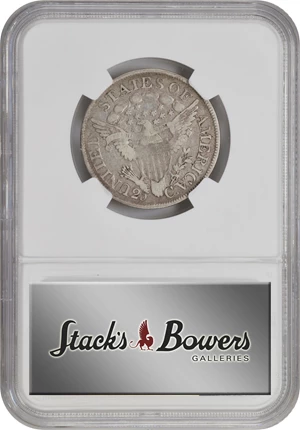 image for: 1806/5 Draped Bust Quarter. B-1. Rarity-2. Fine-15 (NGC).