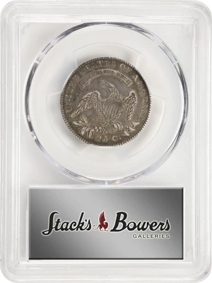 image for: 1825/4/2 Capped Bust Quarter. B-2. Rarity-2. EF-45 (PCGS).
