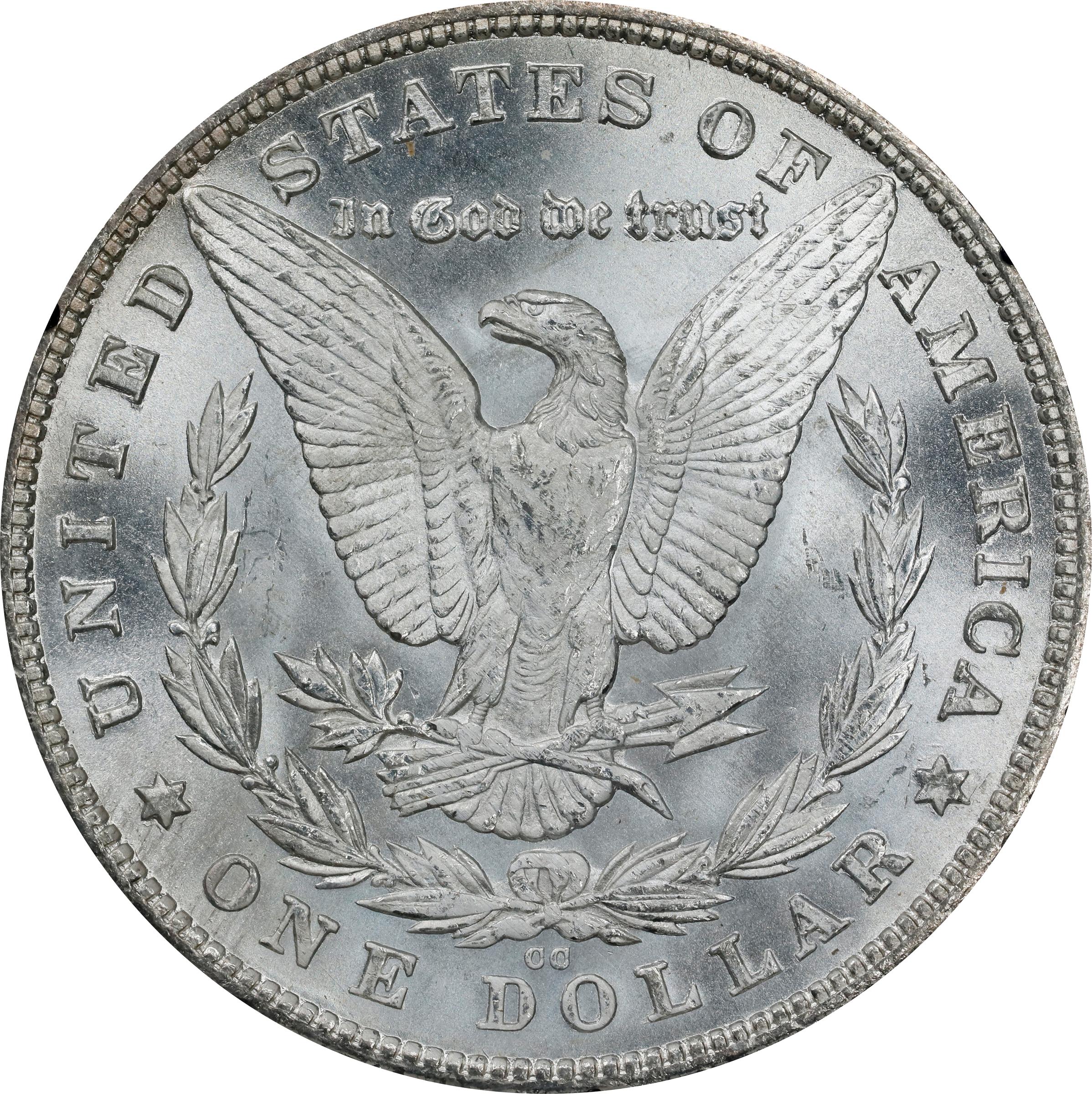 1880-CC $1  GSA Hoard, 8/High 7 MS67 thumbnail 4